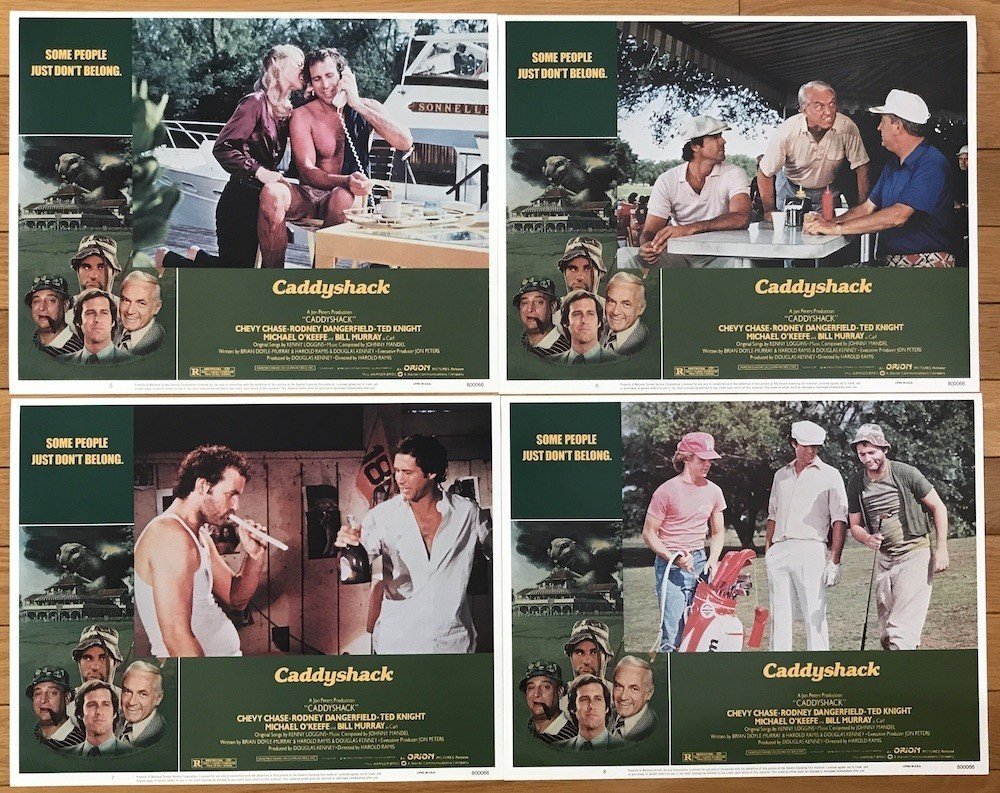 Caddyshack (1980) Lobby Card Set